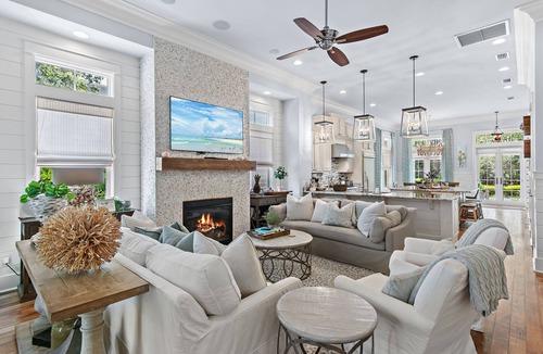 Watercolor House | Emerald Tide*Heated Private Pool*Golfcart