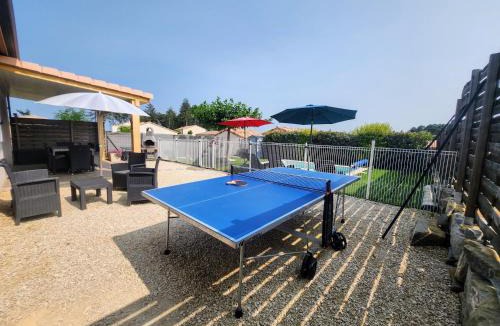 Joyeuse House | En Ardèche, maison de vacances l'Odyssée climatisée avec sa piscine privée et chauffée