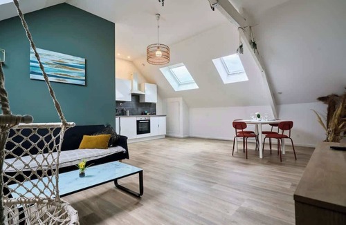 Tourcoing Apartment | En déplacement 10, les combles wifi gratuit