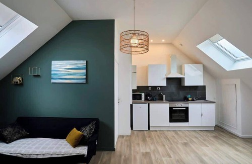 Tourcoing Apartment | En déplacement 10, les combles wifi gratuit