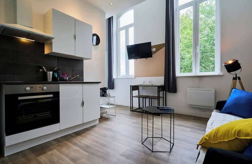 Tourcoing Apartment | En déplacement 8, Wifi gratuit
