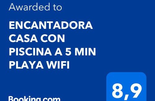 Alcossebre House | ENCANTADORA CASA CON PISCINA A 5 MIN PLAYA WIFI
