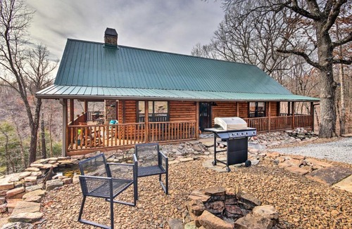 Maysville House | Enchanting Forested Cabin w/Fire Pit & Grill