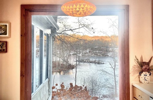 Carmel Ski Chalet | Enchanting Lake front chalet with backyard and fire pit. Dog friendly.