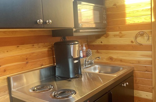 Columbia Falls Apartment | End Of The Line Caboose