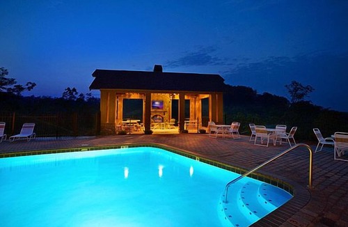 Sevierville Cabin | Endless Views: Amazing Views + Hot Tub + Pool Table