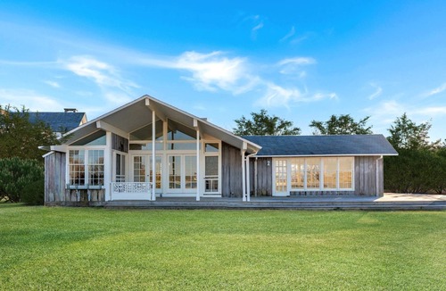 Quogue House | Endless water views of the bay and walk to the ocean!