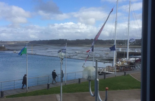 Perros-Guirec Apartment | ENEZ ROUZIC, balcony on the marina