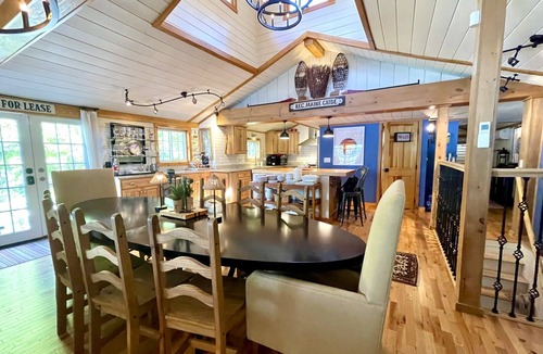 Embden House | Enjoy a pristine Maine lake. PRIVATE Waterfront. Elevated Rustic Luxury