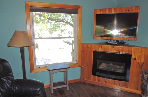 Cape Vincent Apartment | Enjoy a spectacular view of the St. Lawrence River from the Owner’s Apartment.