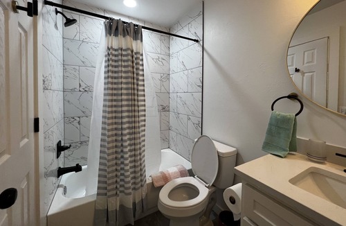 Midtown Apartment | Enjoy a stylish experience at this centrally-located place