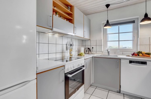 Vrist Strand House | Enjoy a vacation with your own swimming pool in this vacation home in Vrist.