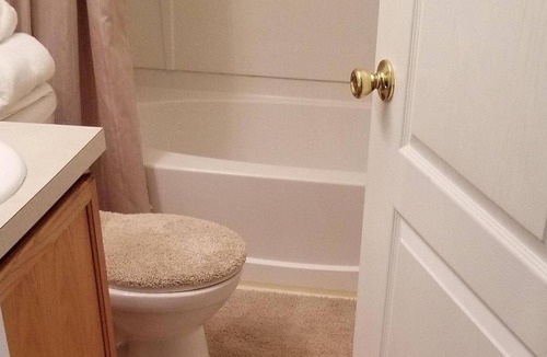 Northside House | Enjoy a vast backyard with lake access,