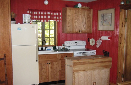 Silver Bay Cottage | Enjoy an incredible view while perched above the water