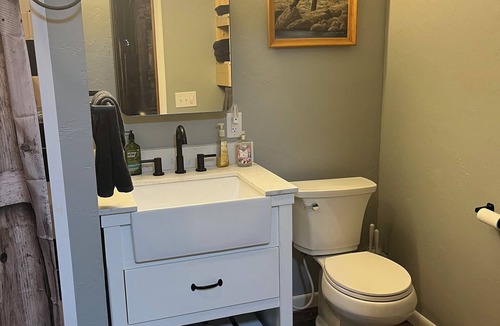 Beaver County Apartment | Enjoy peaceful prairie sunsets in rustic lodging in No Mans Land.