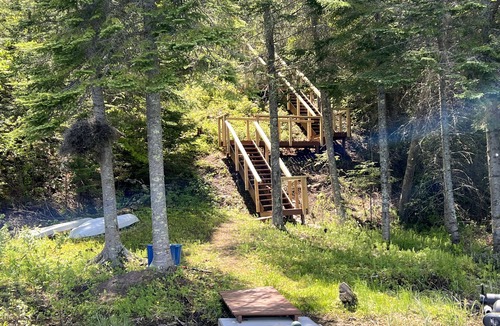 Marcell Cabin | Enjoy privacy in this newly built cabin with spectacular view of North Star Lake