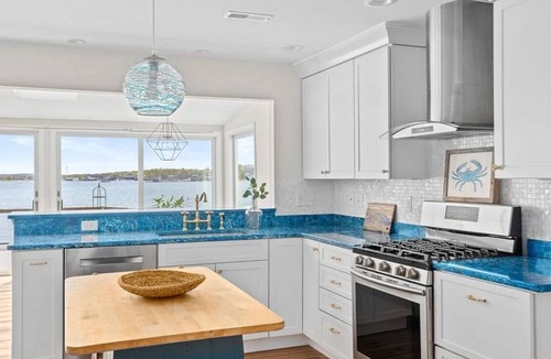 Scituate House | Enjoy serene oceanfront home with harbor views.