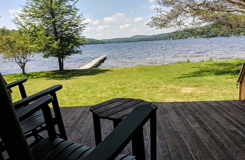 Caroga Lake House | Enjoy Stunning Adirondack Sunsets From Our Large Lakefront House