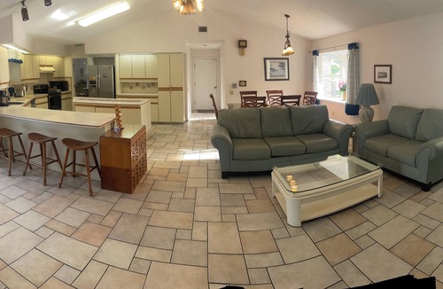 Spruce Creek House | Enjoy the Daytona 500 or Bike Week w/friends at this Port Orange 5 bed home.