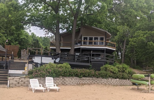 Saugatuck House | Enjoy the lake, bonfires and the area from this beautiful setting