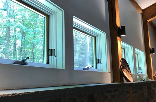 Accord House | Enjoy the peace & quiet on 40 private acres of secluded forest.
