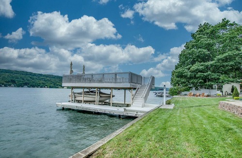 Dundee House | Enjoy the sunset from this east side Keuka Lakefront home!