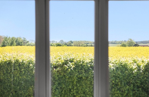 Korsor House | Enjoy the tranquillity of nature in this vacation home, nestled in an idyllic landscape.