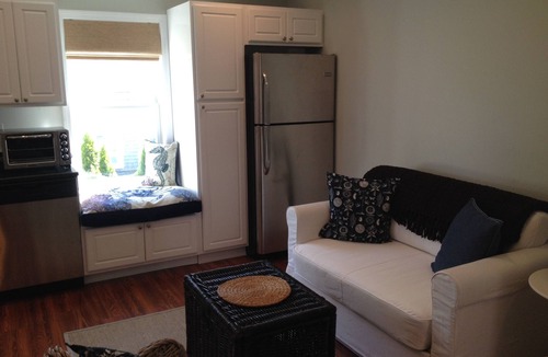 Rockport Cottage | Enjoy this cozy cottage with panoramic ocean views.