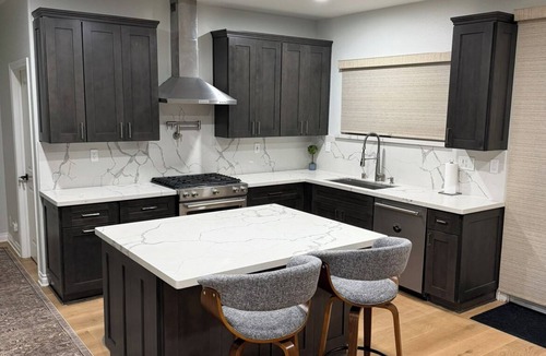 Ontario House | Enjoyable 4-bedroom house with a beautiful rock water fall slide swimming pool.