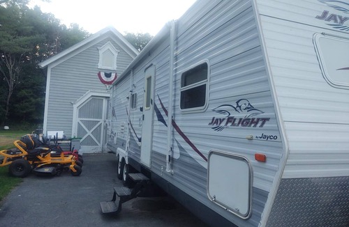 Edmeston House | Enjoyable RV with AC in Edmeston