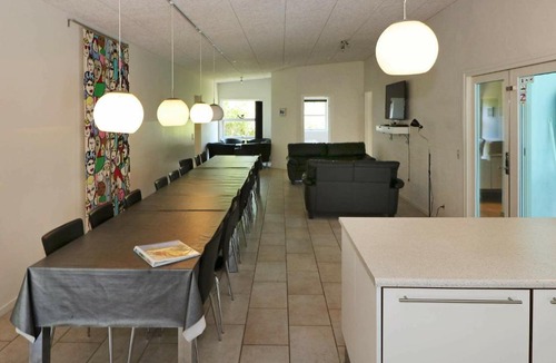 Helberskov Strand House | Enormous Holiday Home in Hadsund with Swimming Pool