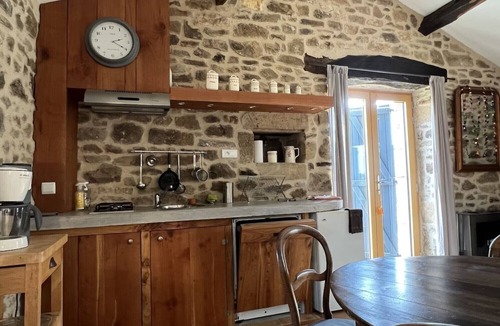 Lacapelle-Segalar Villa | Ensemble de 3 maisons en pierre avec piscine chauffée