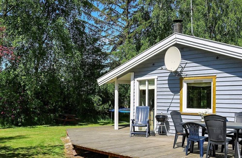 Helberskov Strand House | Enticing Holiday Home in Hadsund with Swimming Pool