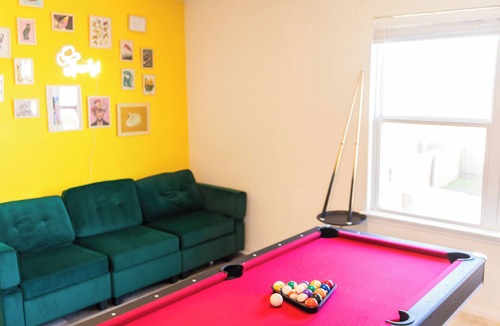 Kyle House | Entire 5B family house with game area & workspace, central to popular locations!