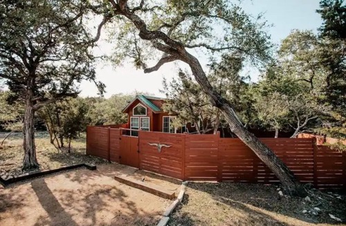 Austin Cabin | Entire boutique resort! 9 cabins on 2 gated acres with pool!