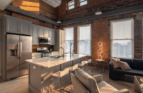 Over-the-Rhine Apartment | Entire Historic Building: Sleeps 30