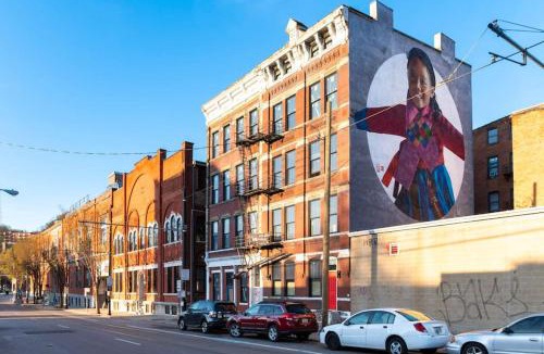 Over-the-Rhine Apartment | Entire Historic Building Sleeps 30