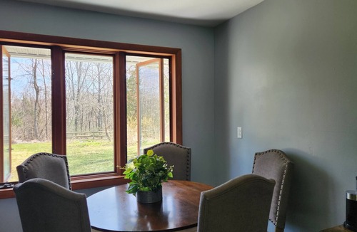 Unadilla House | Entire home with private pool and parking near Oneonta.