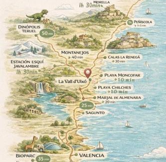 La Vall d'Uixo House | Entre Mar y Montañas