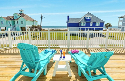 Indian Beach House | Epic 6BR Beach View * Steps to Beach * Sleeps 20+