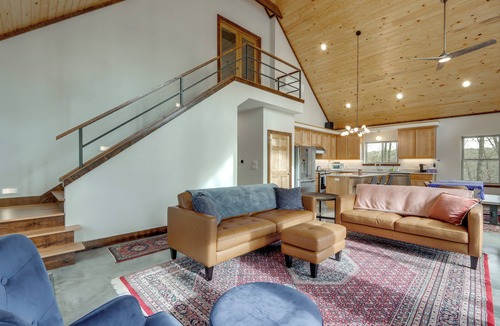 Eureka Springs House | Epic Lake Views! 'The Ridge' Eureka Springs Home