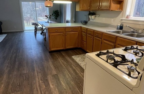 Rapid City House | Equestrian Charm near Torch Lake: Two homes in one!