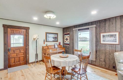Neosho County House | Erie Farmhouse w/Fire Pit + Grill: Pets Welcome!