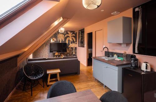 Saint-Quentin Apartment | Escale Tropical Chic - Hypercentre St-Quentin