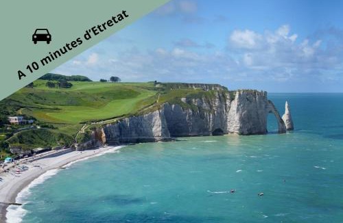 Criquetot-lʼEsneval Apartment | Escapade à 10 min d’ETRETAT