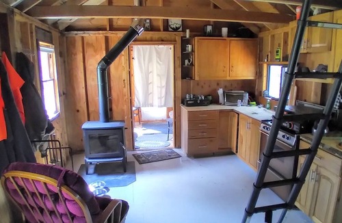 Wolfeboro Cabin | Escape to nature! Cozy cabin near the river and on the snowmobile & bike trails!