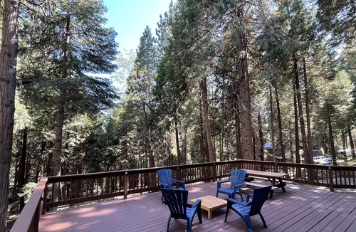 Pollock Pines House | Escape to Nature! Charming Tranquil Cabin w/ Hot Tub!