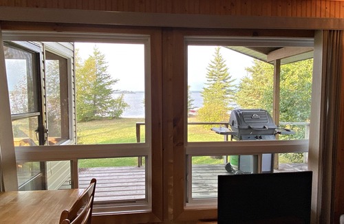 Falcon Lake Cabin | Escape to "Shore Beats Work" Come Fish Betula Lake