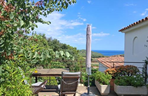 Aiguablava House | ESTUDIO CON TERRAZA PRIVADA Y COCINA vistas al mar TAMARIU y BEGUR
