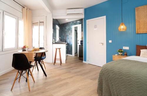 Sant Adria de Besos Apartment | Estudio nuevo para 2 personas a 20' Barcelona Centro y a 10' playa
